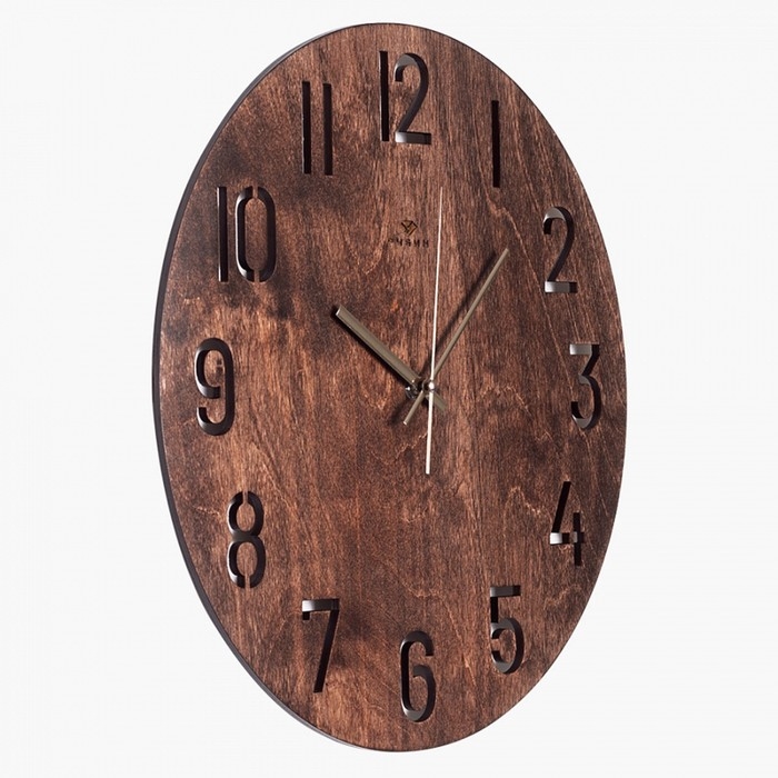 Часы настенные, интерьерные "Натура", бесшумные, d-40 см