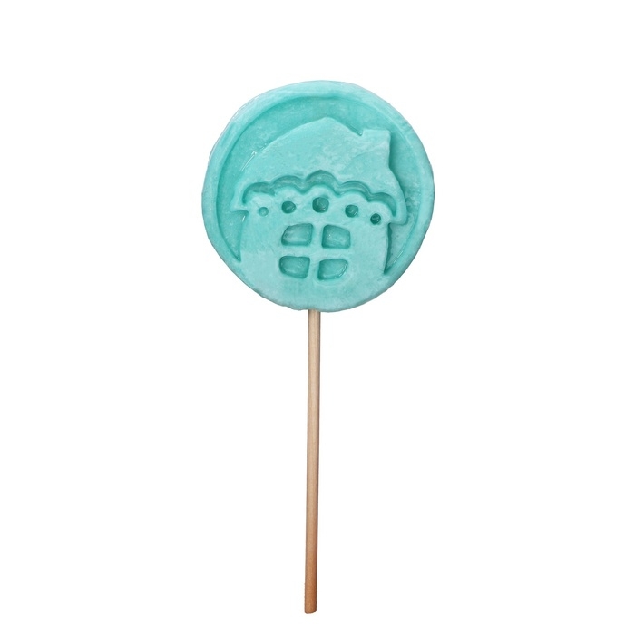 Новый год. Леденец Новый год. Леденец "Домики" микс, 30 г