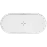 Станция беспроводной зарядки с подсветкой Laconic, белая