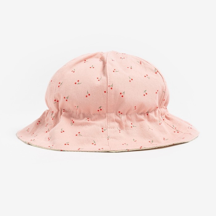 Панама детская MINAKU Панама детская MINAKU "Вишенка", цв. розовый/светло-зеленый, р-р 46