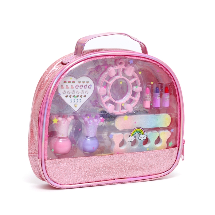 Набор косметики для девочки Набор косметики для девочки "Сумочка для маникюра"