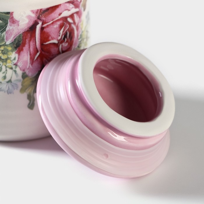 Сахарница Доляна &laquo;Роза&raquo;, 150 мл, d=7 см