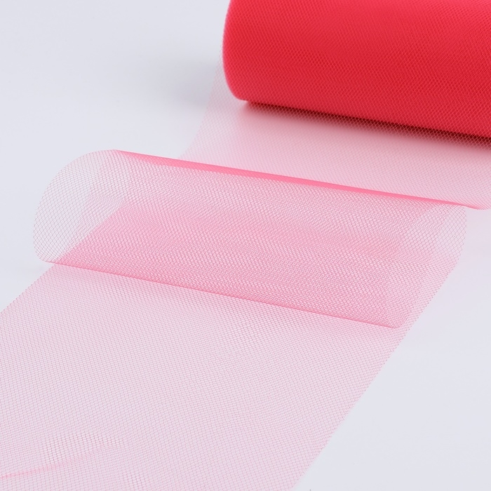 Фатин, 15 см, 11 &plusmn; 1 г/кв.м, 23 &plusmn; 1 м, цвет фуксия №14