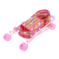 Коляска для кукол с сумкой «Модная» универсальная, металлический каркас Коляска для кукол с сумкой «Модная» универсальная, металлический каркас