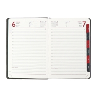 Ежедневник датир 2025г А5 176л ESCALADA, тв обл, иск кожа, бл тис,ляс,кр бл 70г/м2,зёленый Ежедневник датир 2025г А5 176л ESCALADA, тв обл, иск кожа, бл тис,ляс,кр бл 70г/м2,зёленый