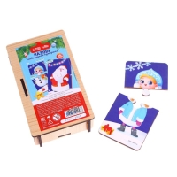 Пазлы-половинки «Новый год! Новогодняя кутерьма» Пазлы-половинки «Новый год! Новогодняя кутерьма»