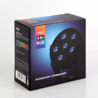 Прожектор PAR для сцены 6 &times; 1.5 Вт, свечение RGB, 220 В