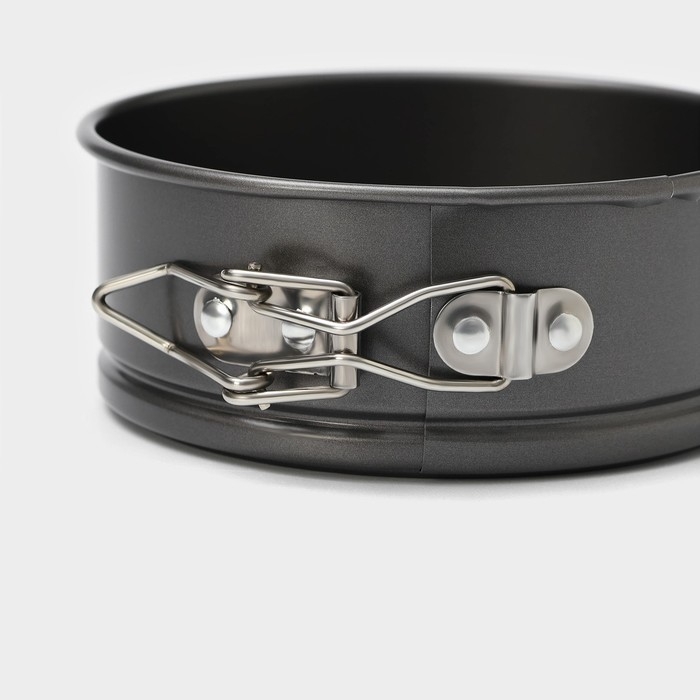 Форма для выпечки разъёмная Доляна &laquo;Элин. Круг&raquo;, 12,5&times;5 см, антипригарное покрытие