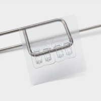 Салфетки в рулоне многоразовые безворсовые в наборе с держателем Доляна, 40 шт, 20&times;20 см, цвет голубой