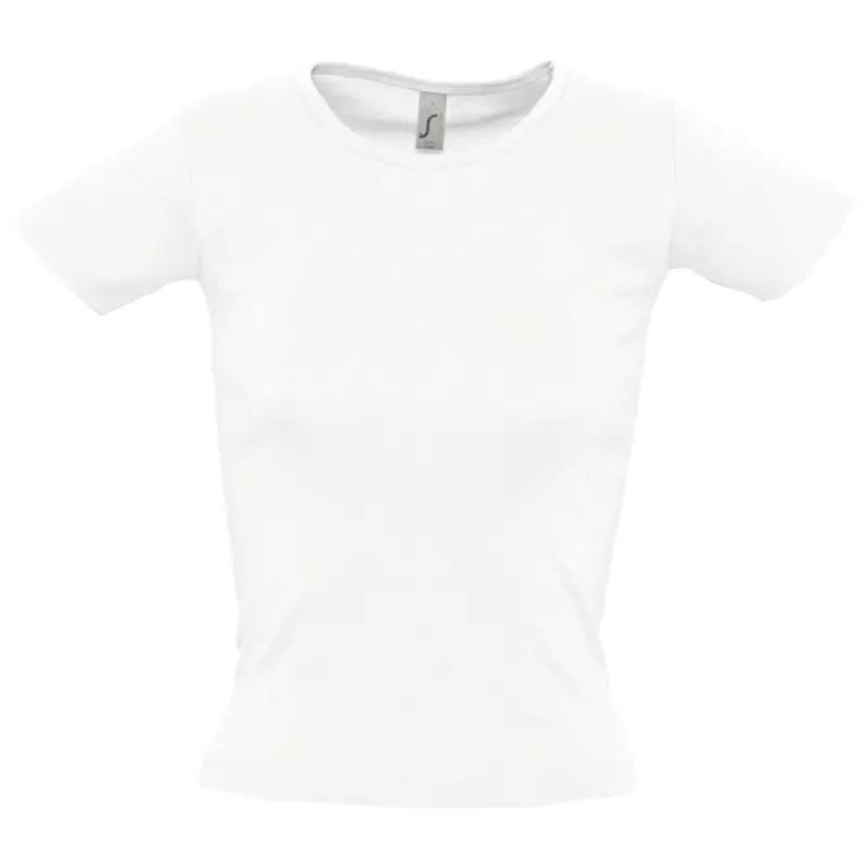 Футболка женская с круглым вырезом Lady 220 белая, размер L Футболка женская с круглым вырезом Lady 220 белая, размер L