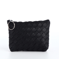 Кошелёк женский на молнии, цвет чёрный Кошелёк женский на молнии, цвет чёрный