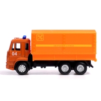 Грузовик металлический «КАМАЗ. Аварийная Служба», 1:54, инерция Грузовик металлический «КАМАЗ. Аварийная Служба», 1:54, инерция