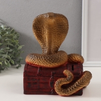 Копилка"КОБРА НА СУНДУКЕ "  20 х 17 х 12 см.