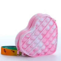 Сумка детская на молнии &laquo;Выбражулька&raquo;, цвет розовый