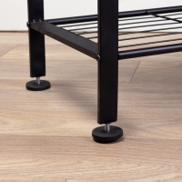 Прихожая София, с обувницей, с крючками, напольная, 1841&times;345&times;721 мм, Рустик Браун, Чёрный