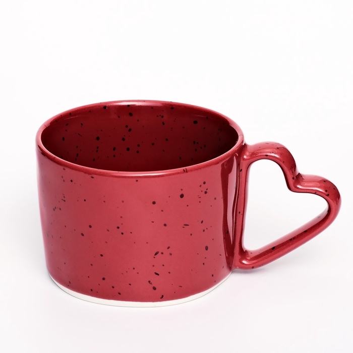 Кружка керамическая Дорого внимание &laquo;С любовью для тебя&raquo;, 280 мл, красная
