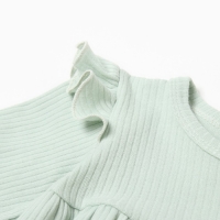 Платье и повязка Крошка, Я BASIC LINE, рост 86-92 см, зеленый