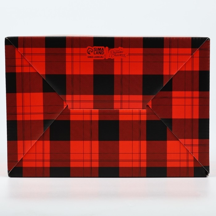 Коробка подарочная новогодняя складная «Волшебного Нового года», 22 х 15 х 10 см, Новый год Коробка подарочная новогодняя складная «Волшебного Нового года», 22 х 15 х 10 см, Новый год