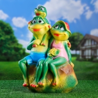 Садовая фигура "Семья лягушек" 40х31х59см большие Садовая фигура "Семья лягушек" 40х31х59см большие