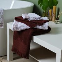 Полотенце махровое Love Life «Аморе» 70х140 см, коричневый, 100% хл, 450 гр/м2 Полотенце махровое Love Life «Аморе» 70х140 см, коричневый, 100% хл, 450 гр/м2