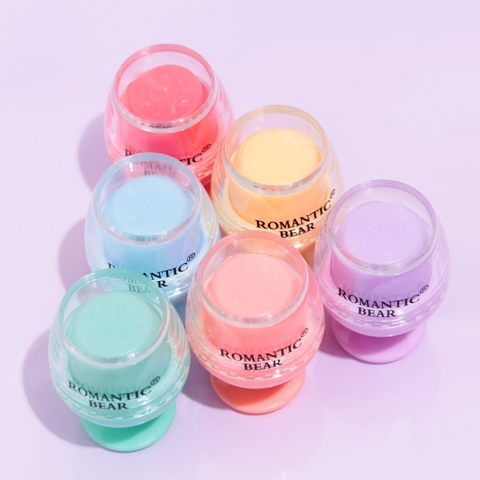 Бальзам для губ «Бокал», микс цветов и ароматов, светящийся в темноте Бальзам для губ «Бокал», микс цветов и ароматов, светящийся в темноте