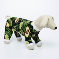 Комбинезон для животных &laquo;&lrm;Авокадо&raquo;&lrm;, XS (ДС 27, ОШ 23-27, ОГ 41-45)