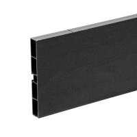 Цоколь ПВХ,100ммх4000мм Антрацит Цоколь ПВХ,100ммх4000мм Антрацит