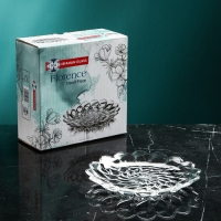 Набор стеклянных тарелок &laquo;Флоренция&raquo;, 6 шт, Иран