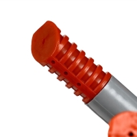 Распылитель 4&minus;лепестковый, штуцер под шланги 1/2" (12 мм) &minus; 3/4" (19 мм), пика, ABS-пластик, Greengo