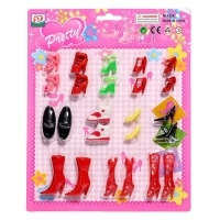 Набор обуви для кукол, 12 пар, МИКС Набор обуви для кукол, 12 пар, МИКС