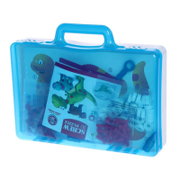 Конструктор в чемодане &laquo;Животные&raquo;, с электрическим шуруповертом, 8 животных, 172 детали