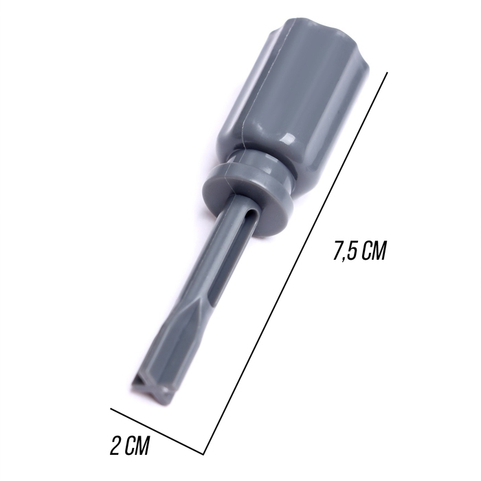 Конструктор винтовой &laquo;Самосвал&raquo;, с отвёрткой, 22 детали