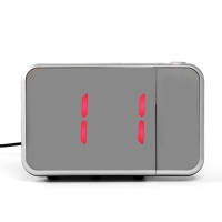 Часы - будильник электронные настольные с проекцией на потолок, календарем, 2ААА, USB Часы - будильник электронные настольные с проекцией на потолок, календарем, 2ААА, USB