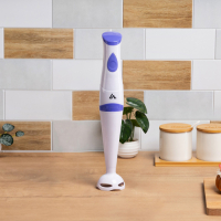 Блендер Luazon LBR-23, погружной, 250 Вт, 1 скорость, бело-фиолетовый Блендер Luazon LBR-23, погружной, 250 Вт, 1 скорость, бело-фиолетовый