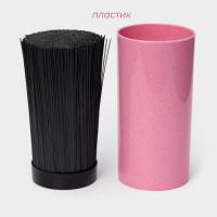 Подставка для ножей с наполнителем Доляна «Нежность», 22×11 см, цвет розовый Подставка для ножей с наполнителем Доляна «Нежность», 22×11 см, цвет розовый