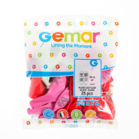 Шар латексный 14" &laquo;Приколы&raquo;, пастель, 2-сторонний, набор 25 шт., МИКС