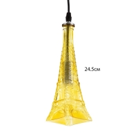 Светильник подвесной "Эйфель" Е14 40Вт желтый 8х8х27-127см Светильник подвесной "Эйфель" Е14 40Вт желтый 8х8х27-127см