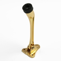 Фиксатор дверной LOCKLAND, "козья ножка", цвет золото Фиксатор дверной LOCKLAND, "козья ножка", цвет золото