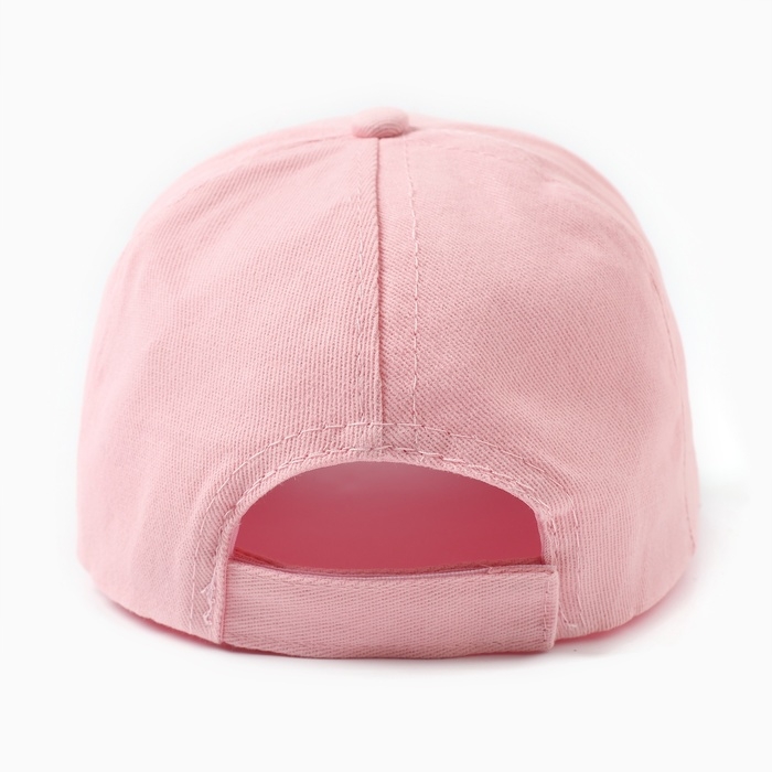 Кепка для девочки MINAKU "LOVE" цвет розовый, р-р 52