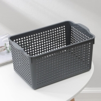 Корзина для хранения &laquo;Лофт&raquo;, 5,3 л, 29,5&times;18,5&times;14,5 см, цвет серый