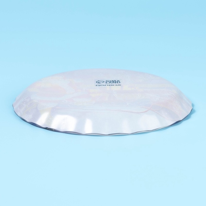 Блюдо сервировочное стеклянное Доляна «Дед Мороз», d=19 см Блюдо сервировочное стеклянное Доляна «Дед Мороз», d=19 см