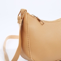 Сумка женская на молнии, цвет бежевый Сумка женская на молнии, цвет бежевый