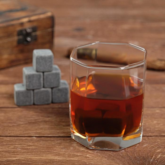 Камни для виски Cocktail, 6 шт Камни для виски Cocktail, 6 шт