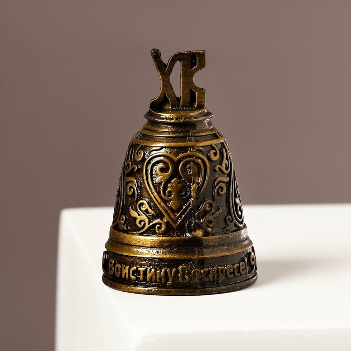 Колокольчик &laquo;Христос Воскресе!&raquo; (ХВ), 3,7 х 5,5 см