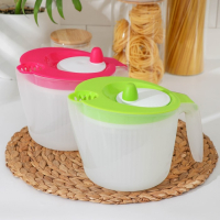 Сушилка для зелени с мерным кувшином, 1950 мл, 23&times;17&times;15 см, цвет МИКС