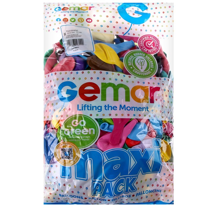 Шар латексный 10 Шар латексный 10", пастель, набор 500 шт., цвета МИКС