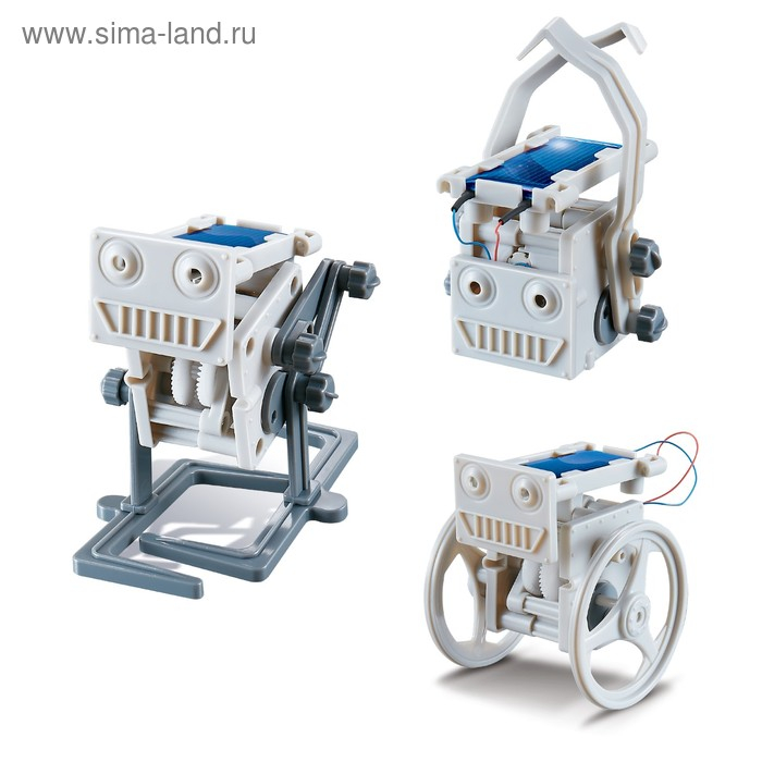 Электронный конструктор &laquo;Лунобот&raquo;, 3 в 1, работает от солнечной батареи