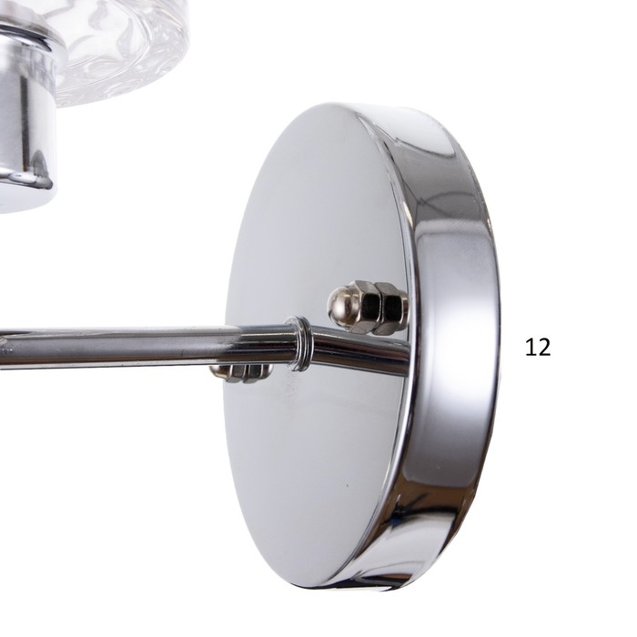 Бра 2074/1 E27 40Вт хром 16х12х21 см Бра 2074/1 E27 40Вт хром 16х12х21 см