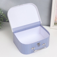 Шкатулка картон сундучок "Заяц-робот с гитарой" 25х10х18,5 см Шкатулка картон сундучок "Заяц-робот с гитарой" 25х10х18,5 см