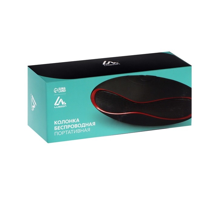 Портативная колонка LuazON Hi-Tech15, Bluetooth, 3 Вт, USB, microSD, черная Портативная колонка LuazON Hi-Tech15, Bluetooth, 3 Вт, USB, microSD, черная